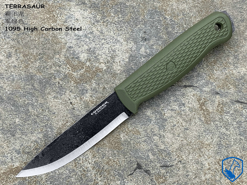 CONDOR ͺӥ TERRASAUR KNIFE ARMY GREEN 1095ָ̼ ɫǿȾ۱ϩ 浶ֻ